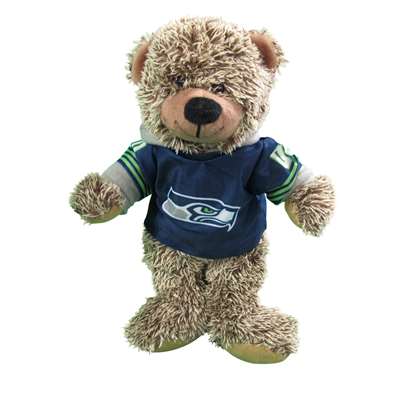 Seattle Seahawks Stuffed Bear - 14"