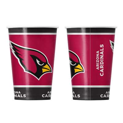 Arizona Cardinals Disposable Paper Cups - 20 Pack
