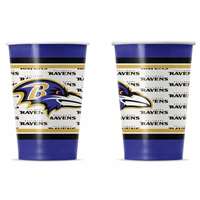 Baltimore Ravens Disposable Paper Cups - 20 Pack