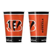 Cincinnati Bengals Disposable Paper Cups - 20 Pack