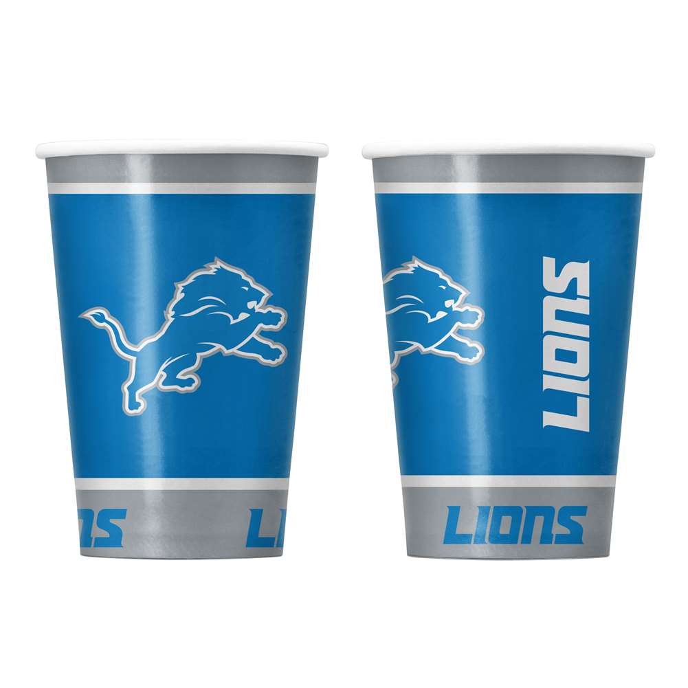 Detroit Lions Disposable Paper Cups