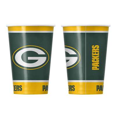 Green Bay Packers Disposable Paper Cups - 20 Pack