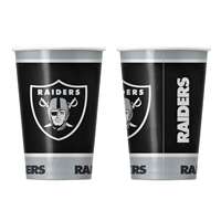 Las Vegas Raiders Disposable Paper Cups - 20 Pack