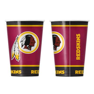 Washington Redskins Disposable Paper Cups - 20 Pack