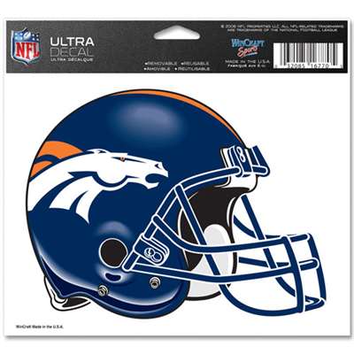 Denver Broncos Ultra decals 5" x 6"