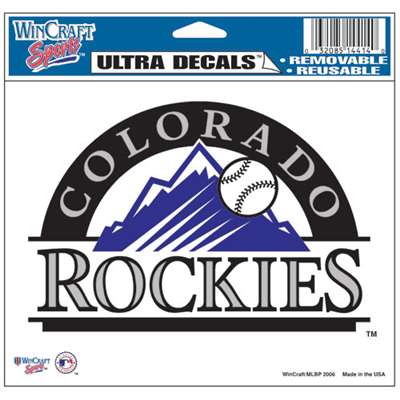 Colorado Rockies Ultra decals 5" x 6"
