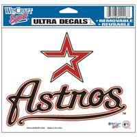 Houston Astros Ultra decals 5" x 6"