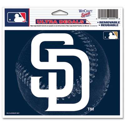 San Diego Padres Ultra decals 5" x 6"