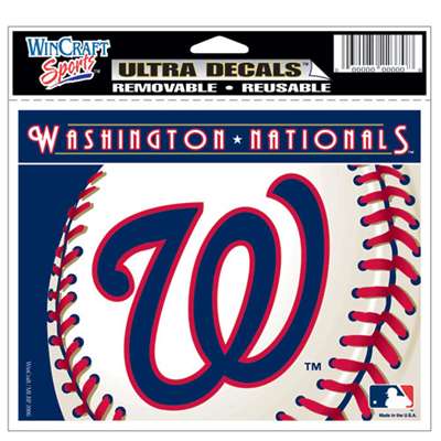 Washington Nationals Ultra decals 5" x 6"