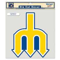 Seattle Mariners Full Color Die Cut Decal - 8" X 8"