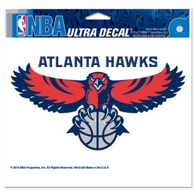 Atlanta Hawks Ultra decals 5" x 6"