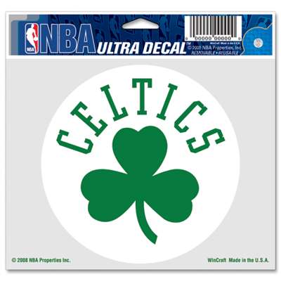 Boston Celtics Ultra decals 5" x 6"