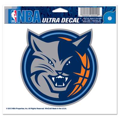 Charlotte Bobcats Ultra decals 5" x 6"
