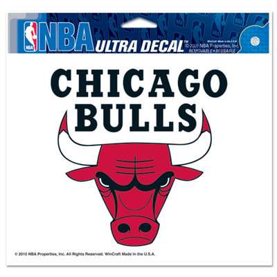 Chicago Bulls Ultra decals 5" x 6"