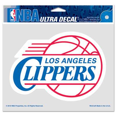 Los Angeles Clippers Ultra decals 5" x 6"