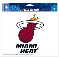 Miami Heat Ultra decals 5" x 6"