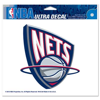 New Jersey Nets Ultra decals 5" x 6"