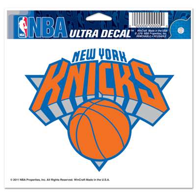 New York Knicks Ultra decals 5" x 6"