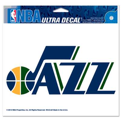 Utah Jazz Ultra decals 5" x 6"