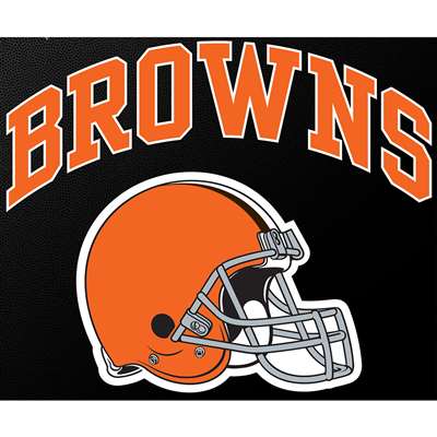 Cleveland Browns Full Color Die Cut Transfer Decal - 6" x 6"
