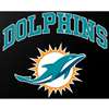 Miami Dolphins Full Color Die Cut Transfer Decal - 6" x 6"