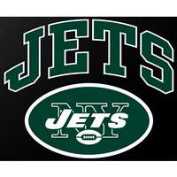 N.Y. Jets Full Color Die Cut Transfer Decal - 6" x 6"