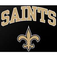 New Orleans Saints Full Color Die Cut Transfer Decal - 6" x 6"