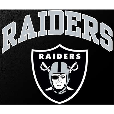 Oakland Raiders Full Color Die Cut Transfer Decal - 6" x 6"