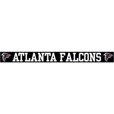Atlanta Falcons Die Cut Transfer Decal Strip - White