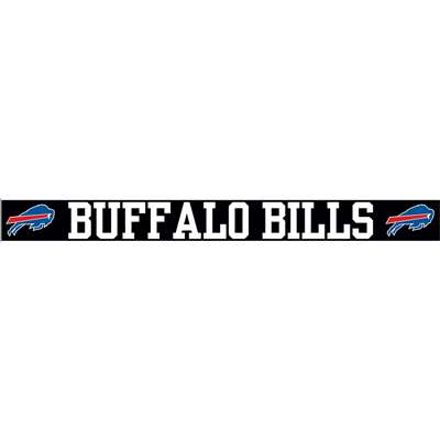 Buffalo Bills Die Cut Transfer Decal Strip - White