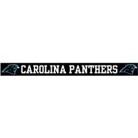 Carolina Panthers Die Cut Transfer Decal Strip - White