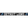 Detroit Lions Die Cut Transfer Decal Strip - White