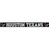 Houston Texans Die Cut Transfer Decal Strip - White