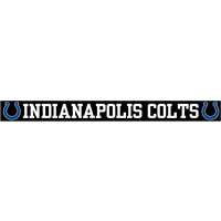 Indianapolis Colts Die Cut Transfer Decal Strip - White