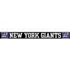 N.Y. Giants Die Cut Transfer Decal Strip - White