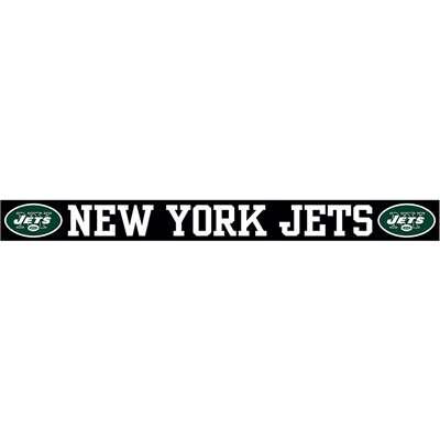 N.Y. Jets Die Cut Transfer Decal Strip - White