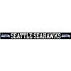 Seattle Seahawks Die Cut Transfer Decal Strip - White