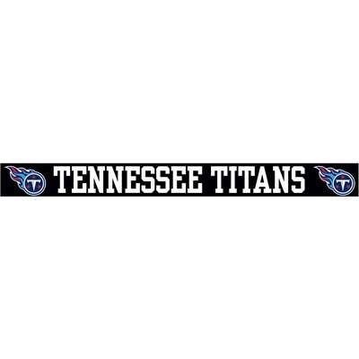 Tennessee Titans Die Cut Transfer Decal Strip - White