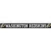 Washington Redskins Die Cut Transfer Decal Strip - White