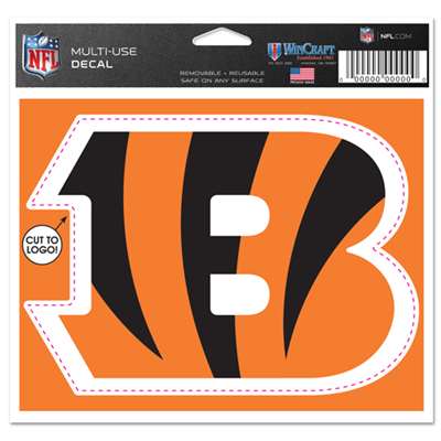Cincinnati Bengals Multi Use Perfect Cut Decal