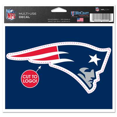 New England Patriots Multi Use Perfect Cut Decal