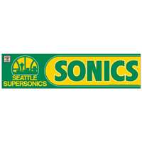 Seattle Supersonics Bumper Sticker