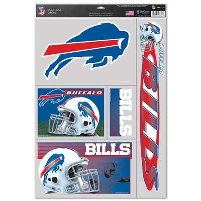 Buffalo Bills Ultra Decal Set - 11'' X 17''