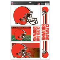 Cleveland Browns Ultra Decal Set - 11'' X 17''