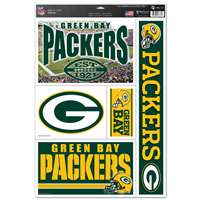 Green Bay Packers Ultra Decal Set - 11'' X 17''