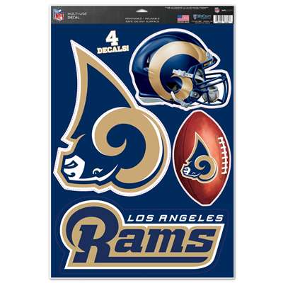 Los Angeles Rams Ultra Decal Set - 11'' X 17''