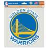 Golden State Warriors Full Color Die Cut Decal - 8" X 8"