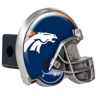 Denver Broncos NFL Trailer Hitch Receiver Cover - Helmet