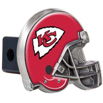 Kansas City Chiefs NFL Trailer Hitch Receiver Cover - Helmet
