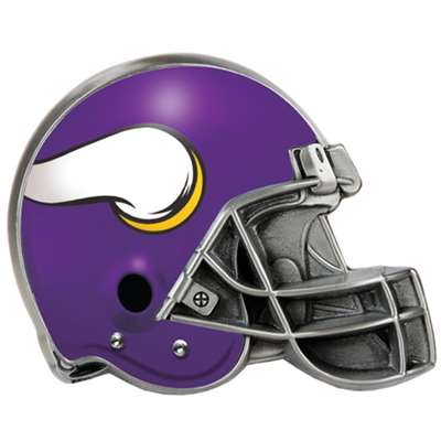 Minnesota Vikings NFL Trailer Hitch Receiver Cover - Helmet